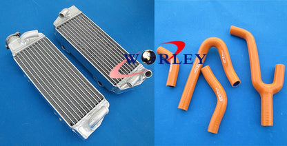 Alloy Radiator and Hose for KTM 250/300/380 EXC/MXC/SX (1998–2003)