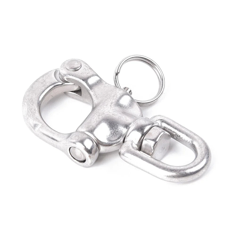 316 Stainless Steel Swivel Bail Snap Shackle Hook for Marine Boat/Yacht