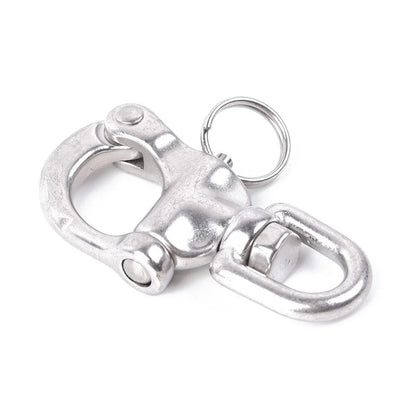 316 Stainless Steel Swivel Bail Snap Shackle Hook for Marine Boat/Yacht