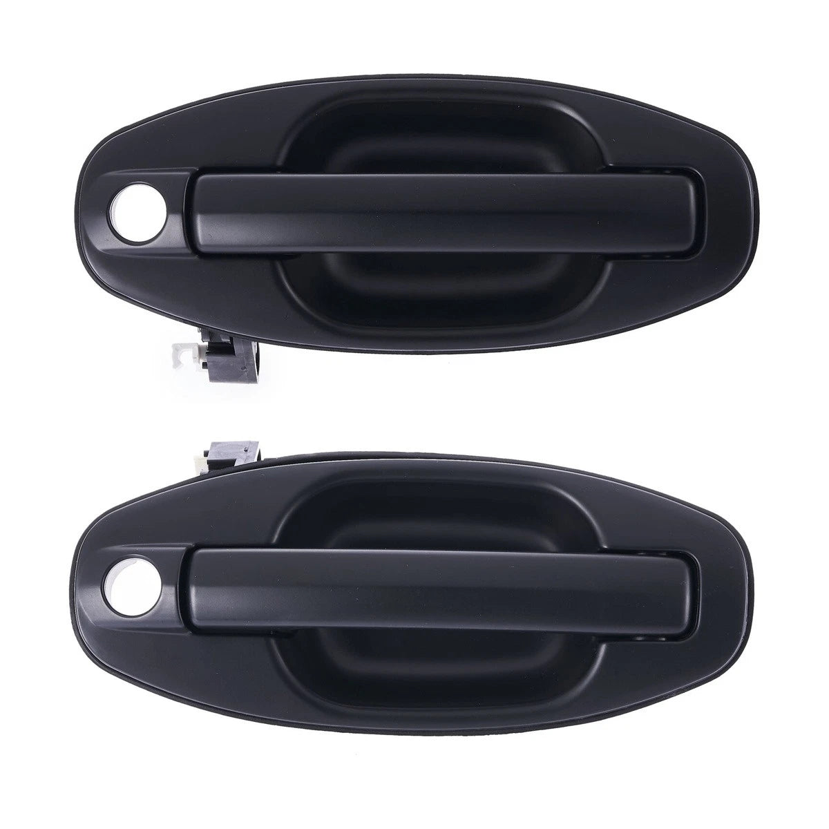 2X Outer Door Handles for Hyundai Santa Fe (2000–2005) - Black