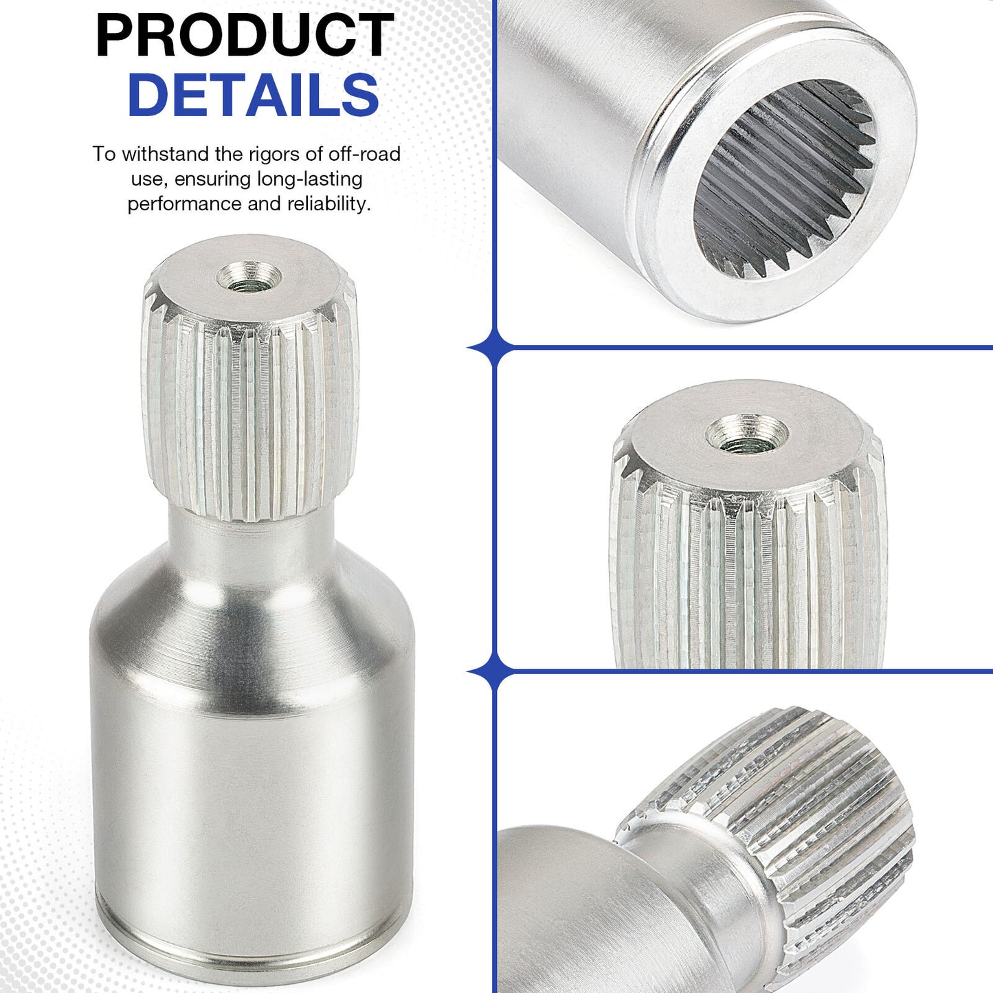 Rear Drive Shaft Coupler & Boot for Arctic Cat Wildcat 1000 (2012–2019)