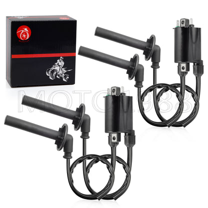 2X Ignition Coil with Spark Plug Cap for Honda Magna 750 (1994–2003)