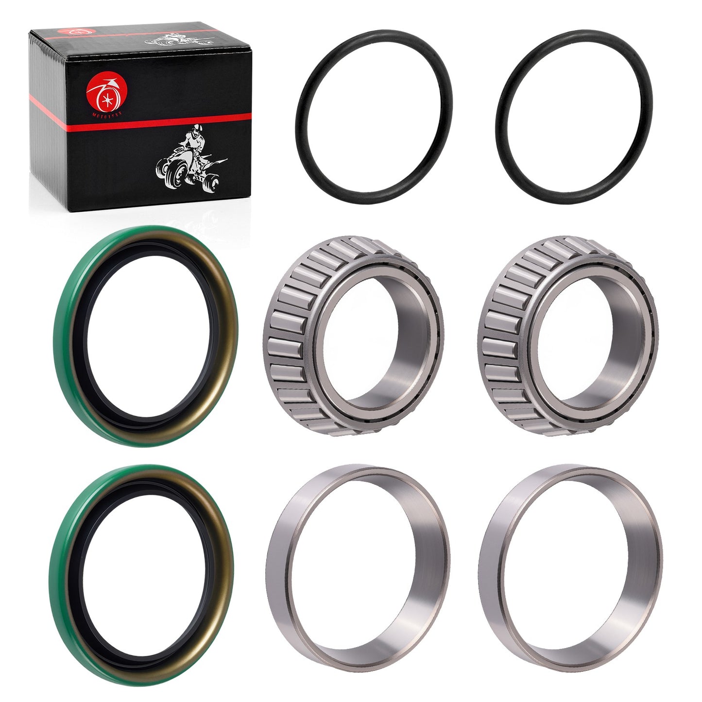 Rear Hub Bearing Seal Repair Kit for Polaris Sportsman 500 6x6 (2000–2008)