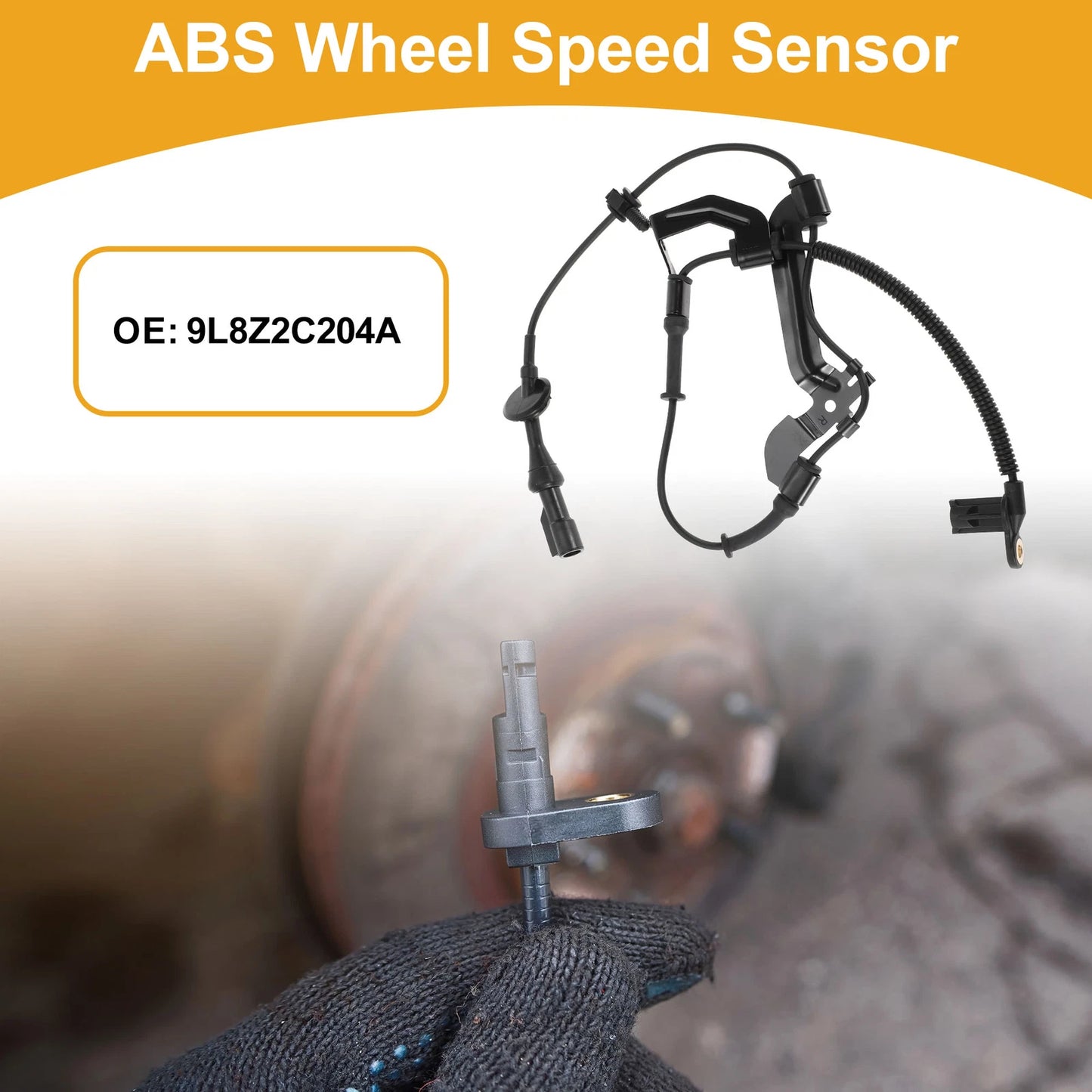ABS Wheel Speed Sensor No. 9L8Z2C204A for Ford Escape (2001–2012)