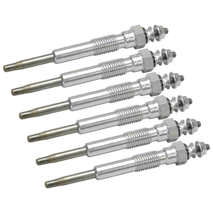 6 Glow Plugs for Toyota Landcruiser HJ45 (1972–1980) Diesel 3.6L