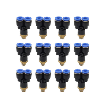 12pcs G1/8��� Y Air Valve Fitting Connector for Tire Changer