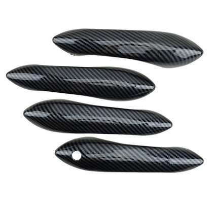 Carbon Fiber ABS Exterior Door Handle Cover Trim for BMW 5 Series (2011-2016)