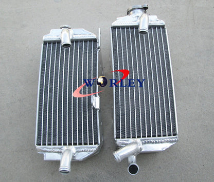 Aluminum Radiator & Hose for Honda CRF450R (2013–2014)