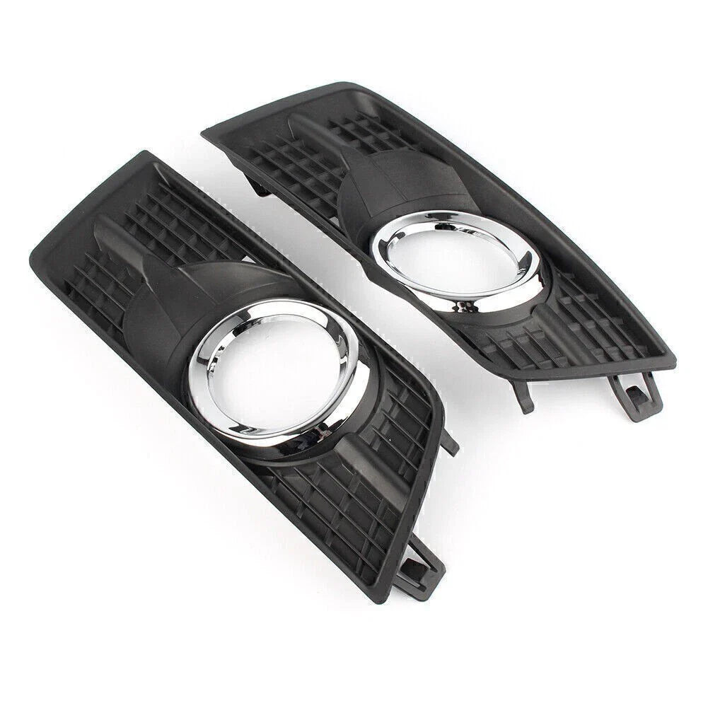Front Fog Light Lamp Covers for 2010-2016 Cadillac SRX Black