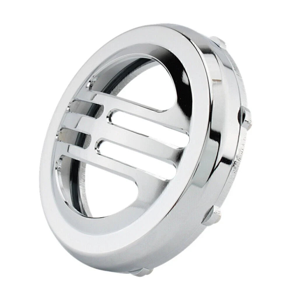 Chrome Horn Decorative Cover for Bobber Motorcycle