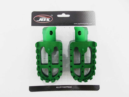 Set of 2 CNC Billet Alloy Foot Pegs for Kawasaki KX60 (1988–2002)