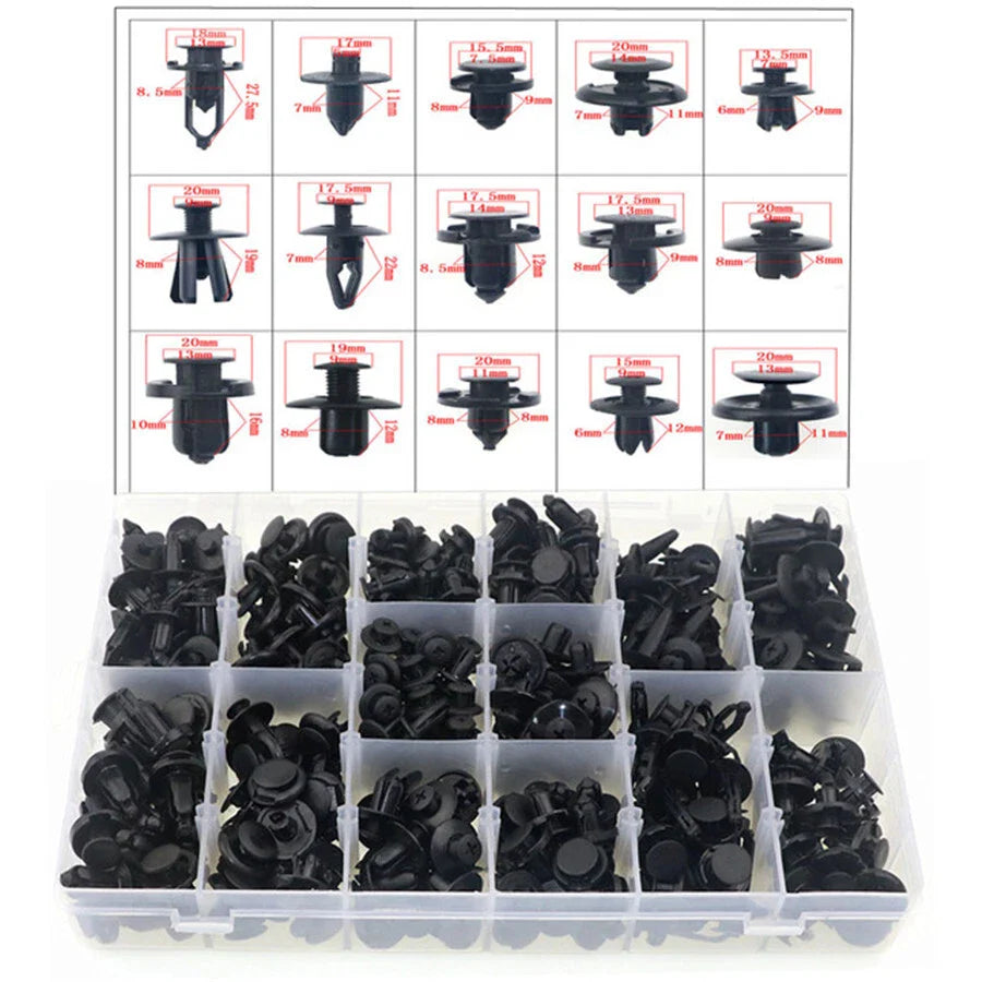 Auto Fastener Clips for Vehicle Bumper, Door Panel, Fender (Various Years)