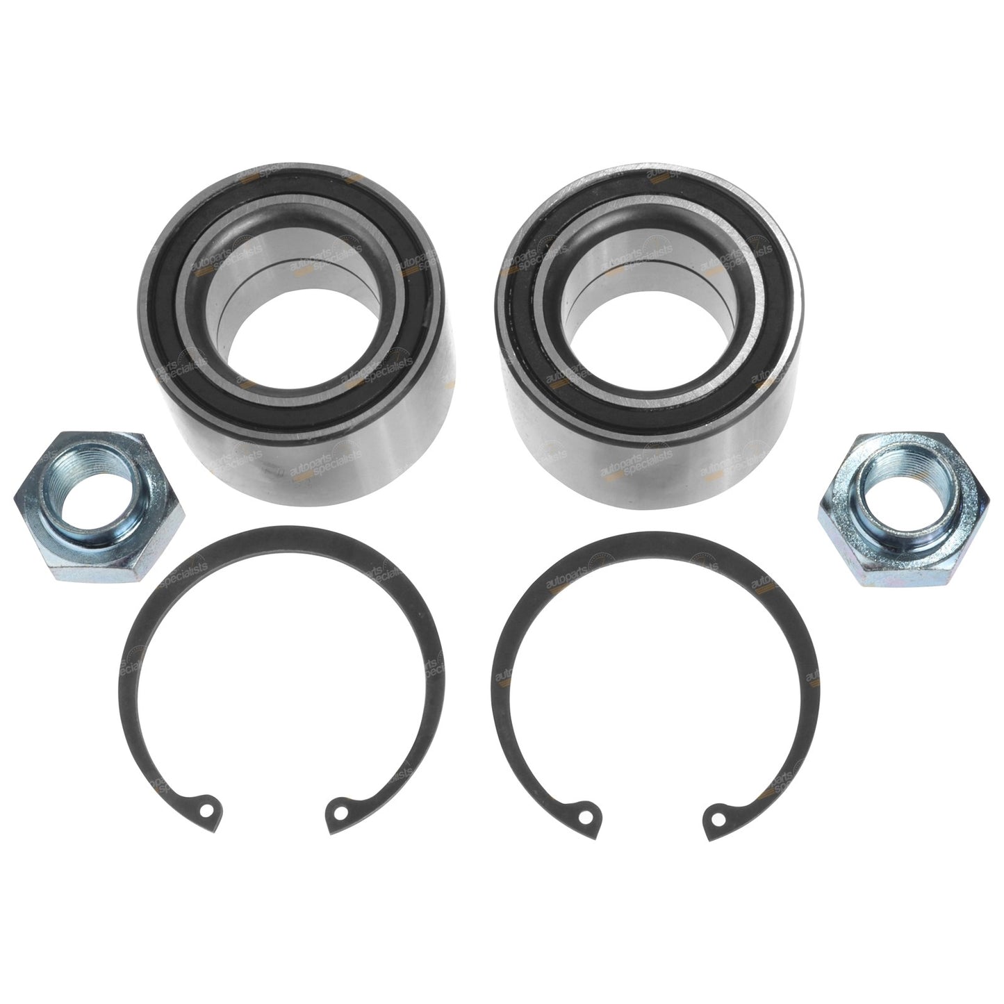 2X Front Wheel Bearing Kits for Suzuki Alto (2009–2014)