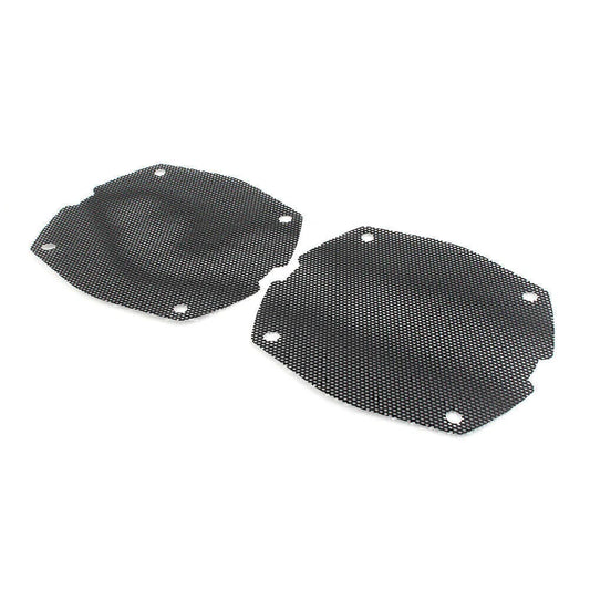 Black Thin Mesh Speaker Grilles for Harley FLH FLHX (1998-2013)