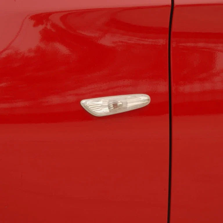 2 x Clear Fender Side Turn Signal Indicators for BMW 128i (2008-2013)