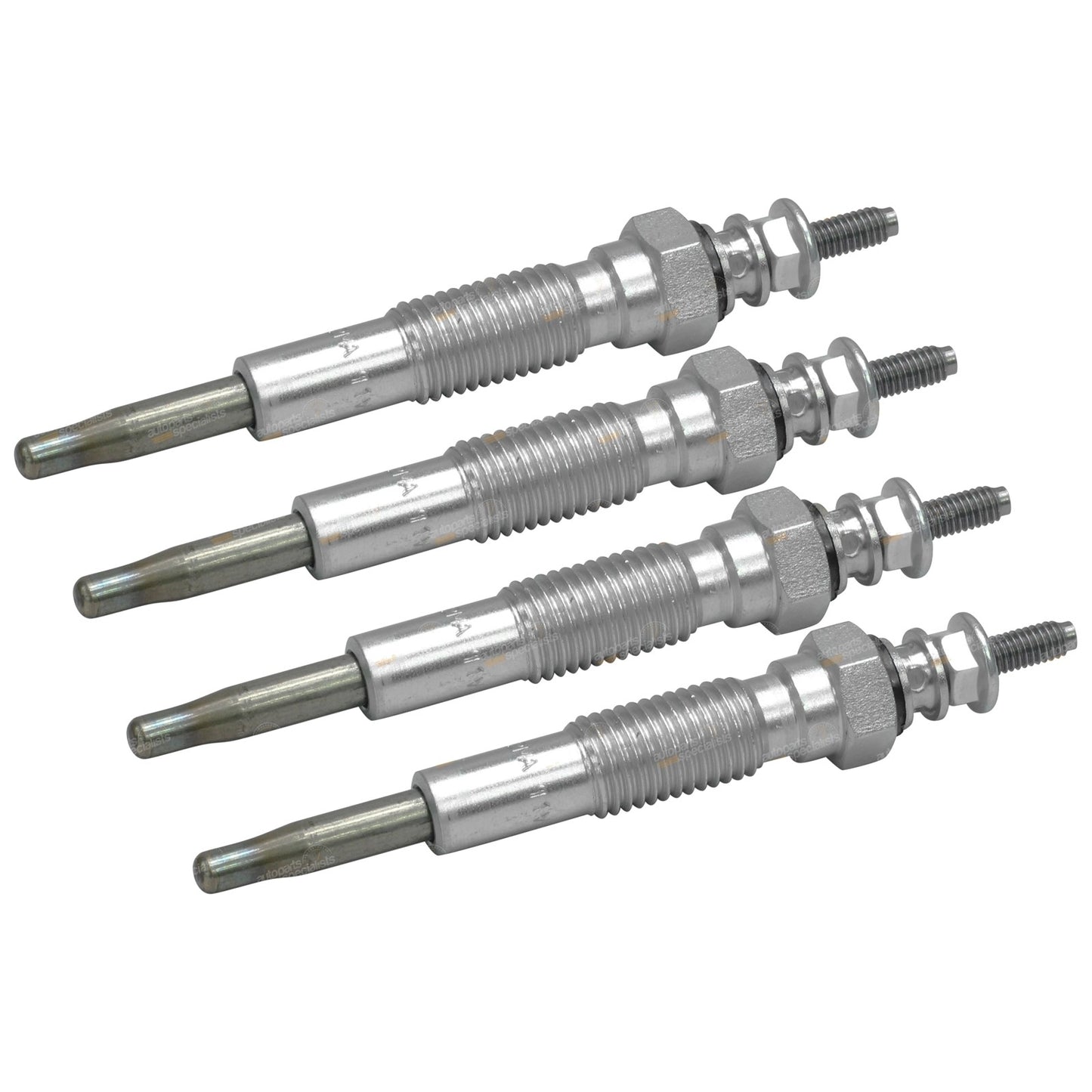 Set of 4 Glow Plugs for Mazda Bravo B2500 B2900 (1996–1999)