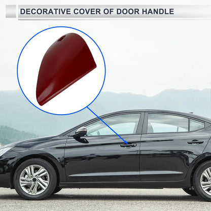 Front Left Door Handle Cover for Hyundai Elantra MK7 (2020-2023) Red