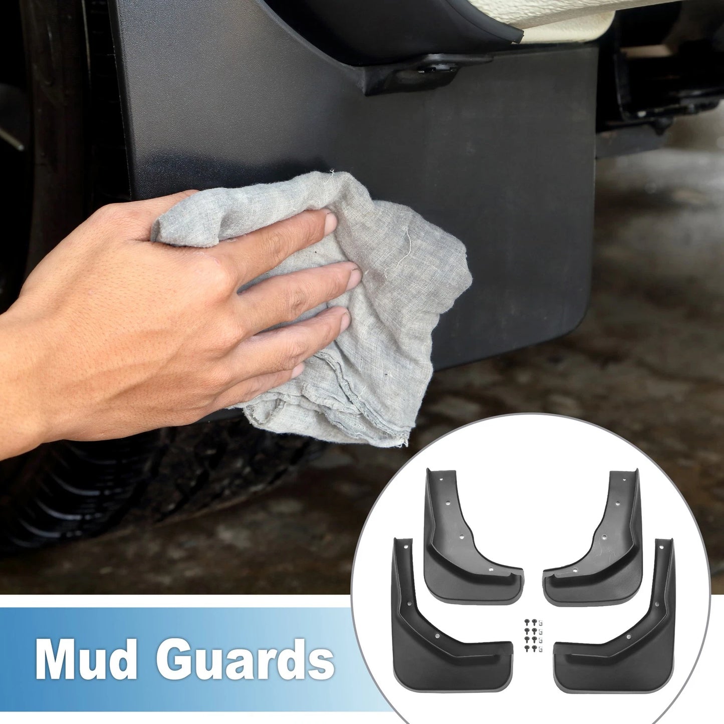 Mud Flap Splash Guard for Ford Escape S Plus (2013–2014)