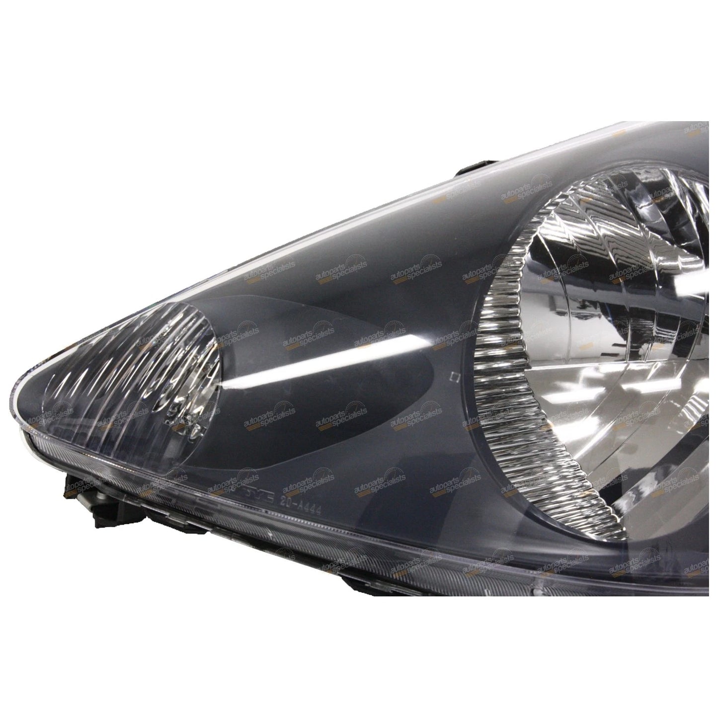 LH Black Headlight for Honda Jazz GD Series (2002–2004)