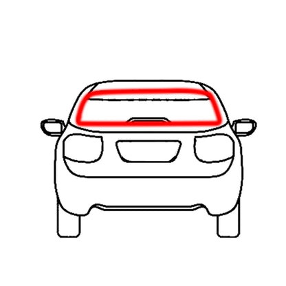 Rear Windshield Weatherstrip Seal for Toyota Corolla (1974–1980)