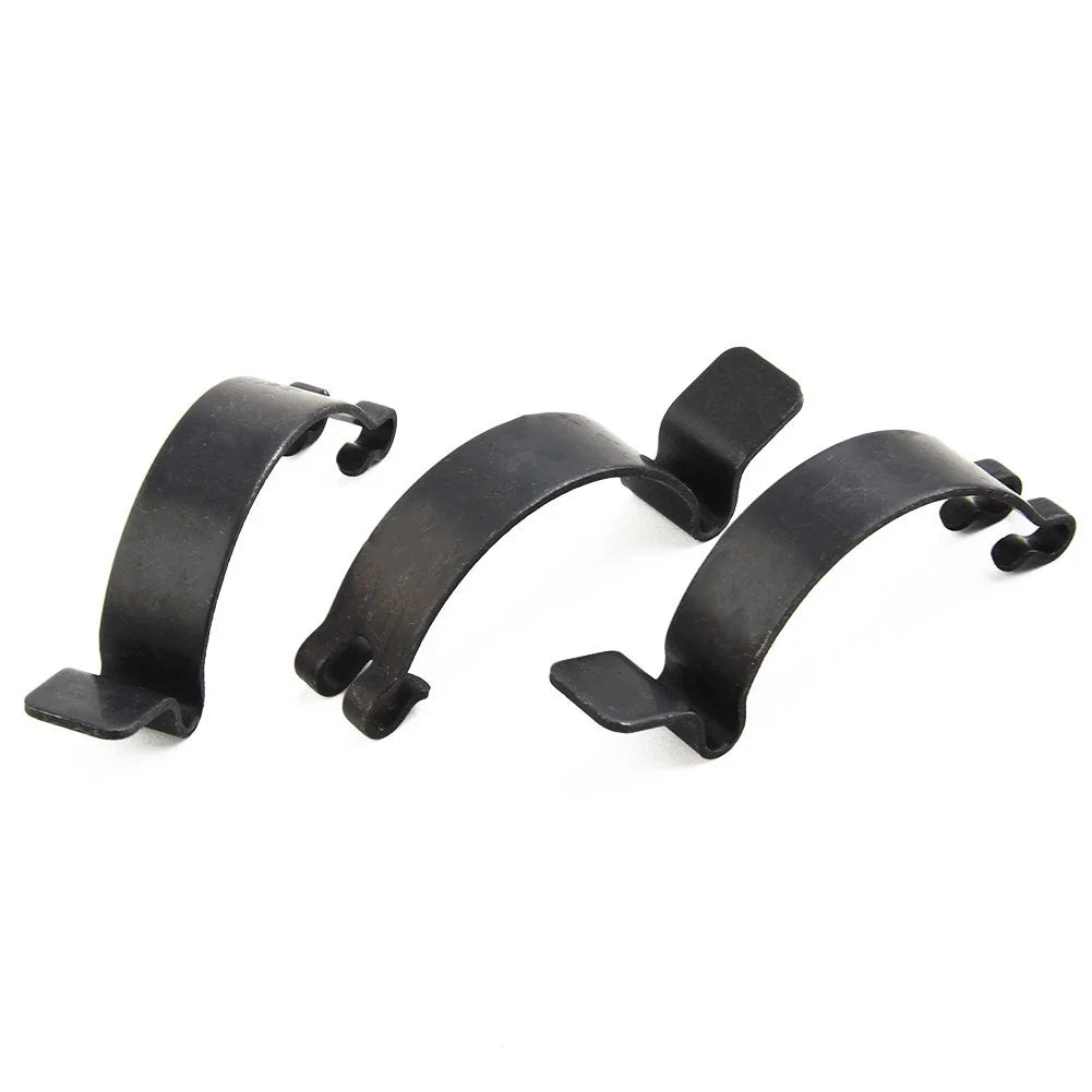 Quality Snap Clip Cover Clamp 3 x Air Filter Housing Black Manganese Steel