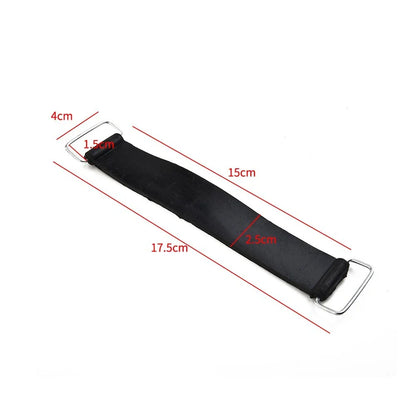 Rubber Strap Fixed Holder Belt for Black Motorcycle Scooter