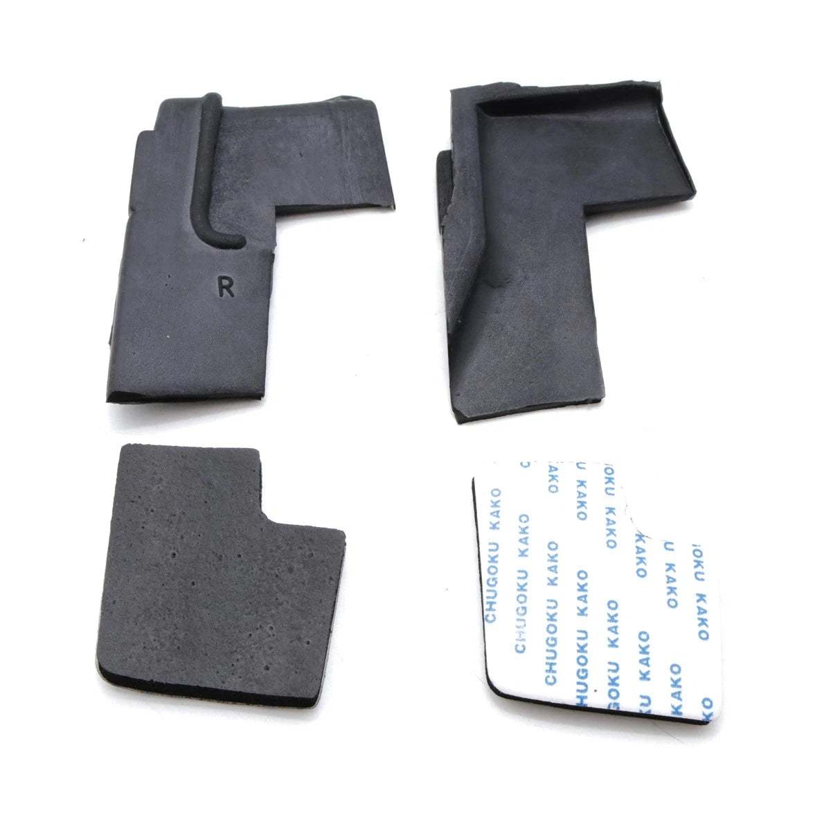 Set of 4 Door Corner Rubber Trim for Toyota Land Cruiser J40 (1974–1986)