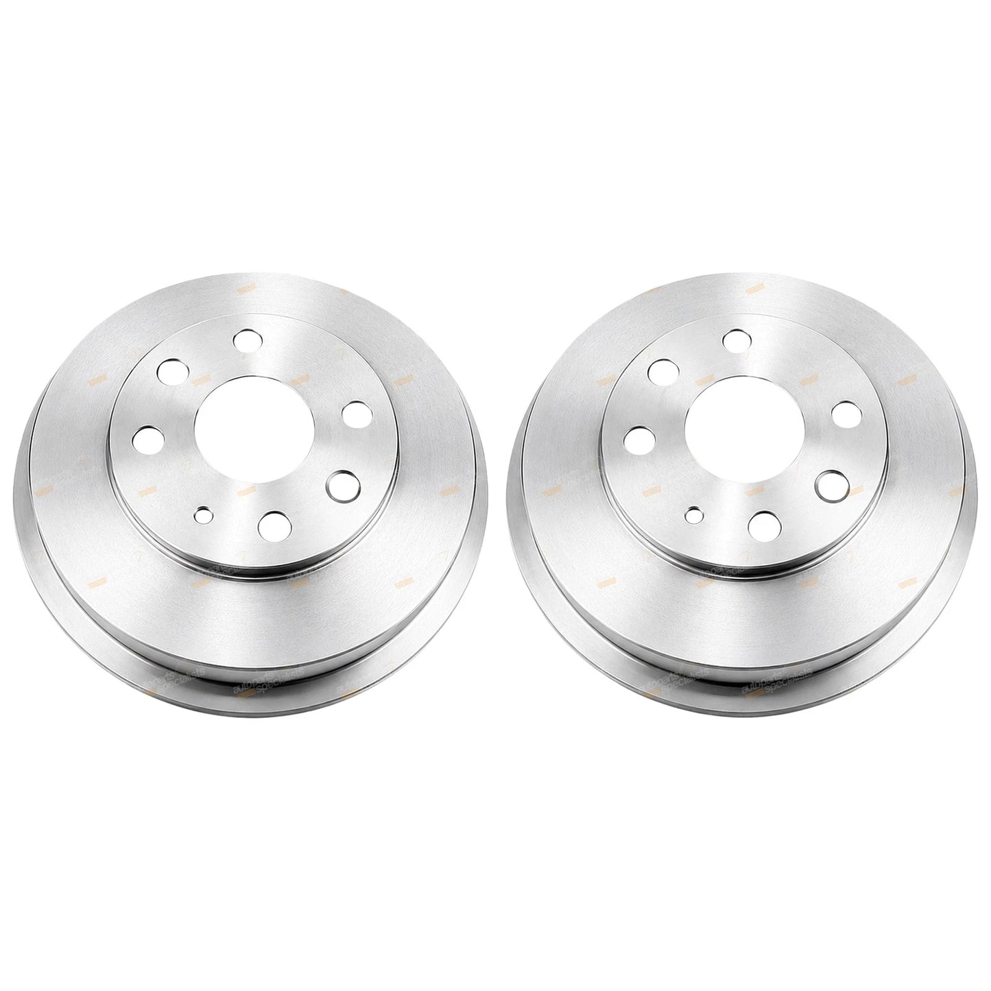 2 Rear Brake Drums for Mazda 2 (2007–2025) FWD Hatchback Sedan