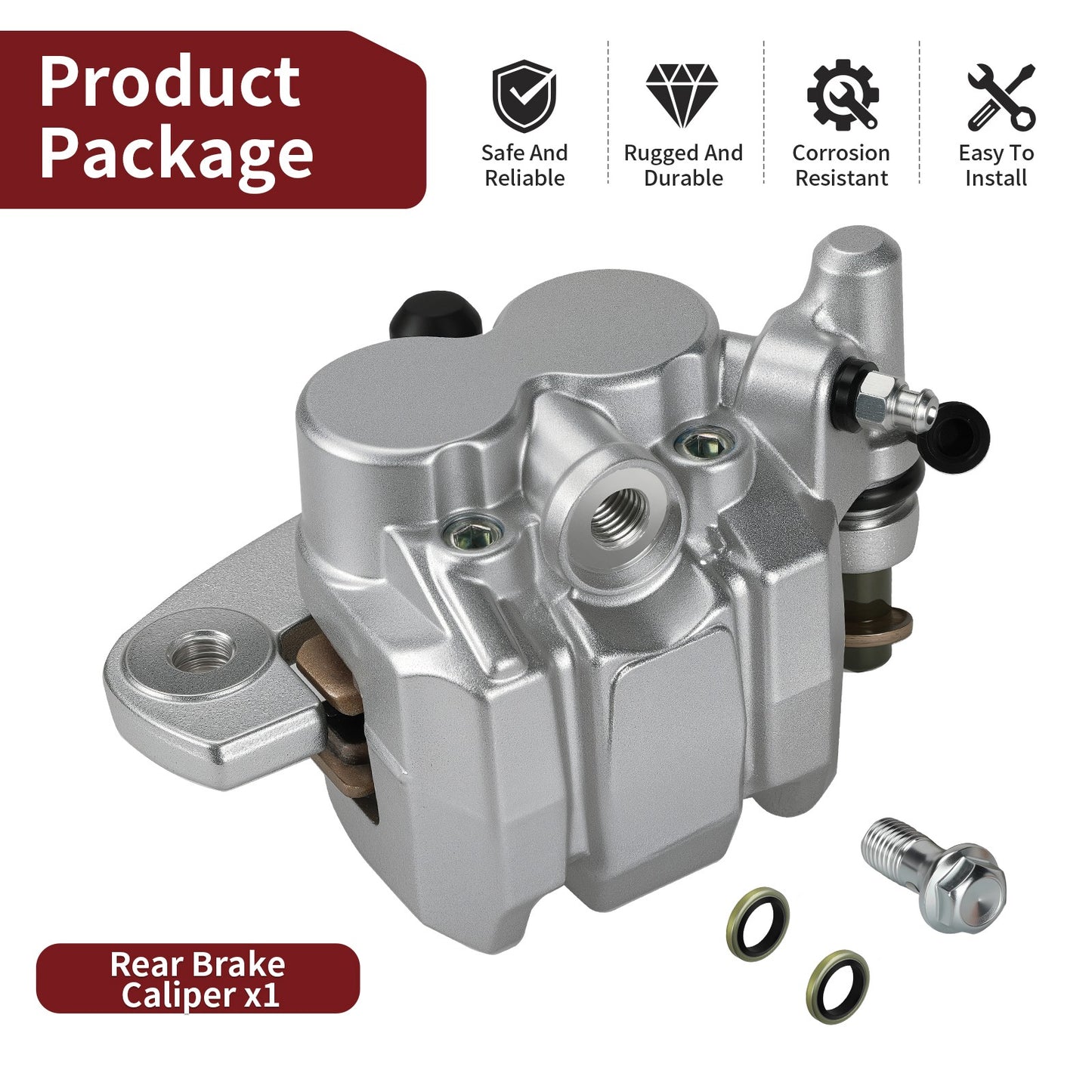 Rear Brake Caliper for Can-Am Commander 800/1000 (2011–2020)