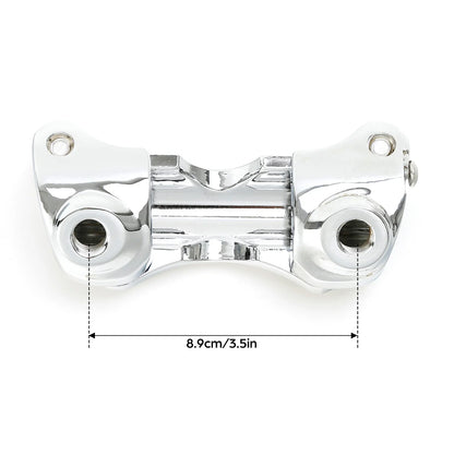 Handlebar Risers Top Clamp for Harley Touring Road King Glide (1988-2023)