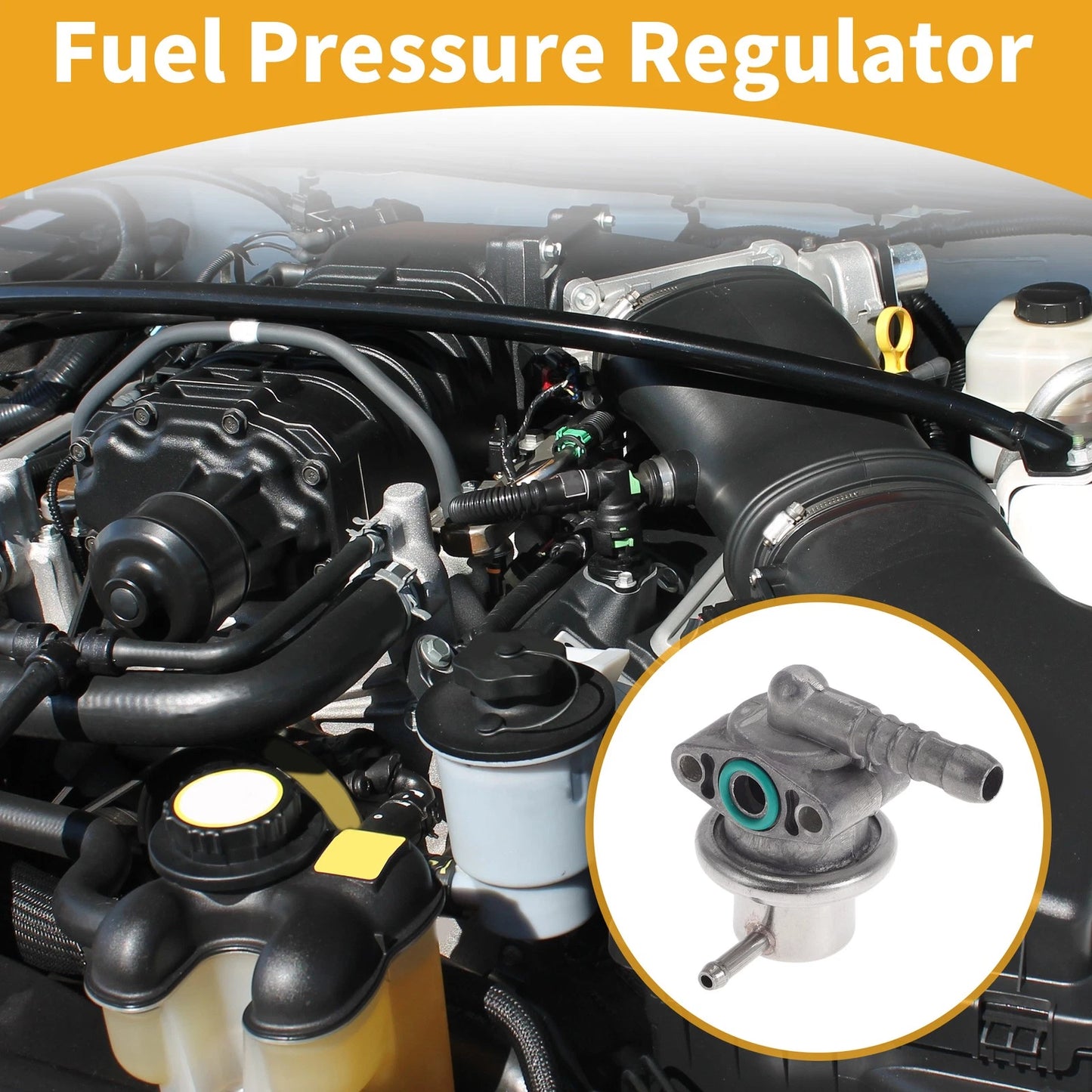 Fuel Pressure Regulator No.1HM133035A for Volkswagen Golf