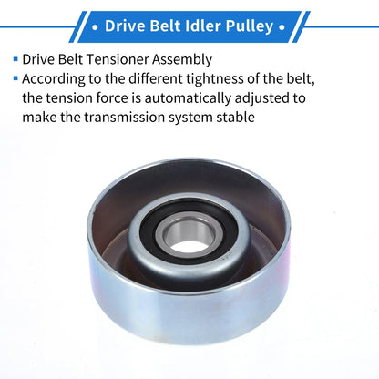 Drive Belt Idler Pulley for Honda Fit (2009-2013) 1 x OEM Replacement Part