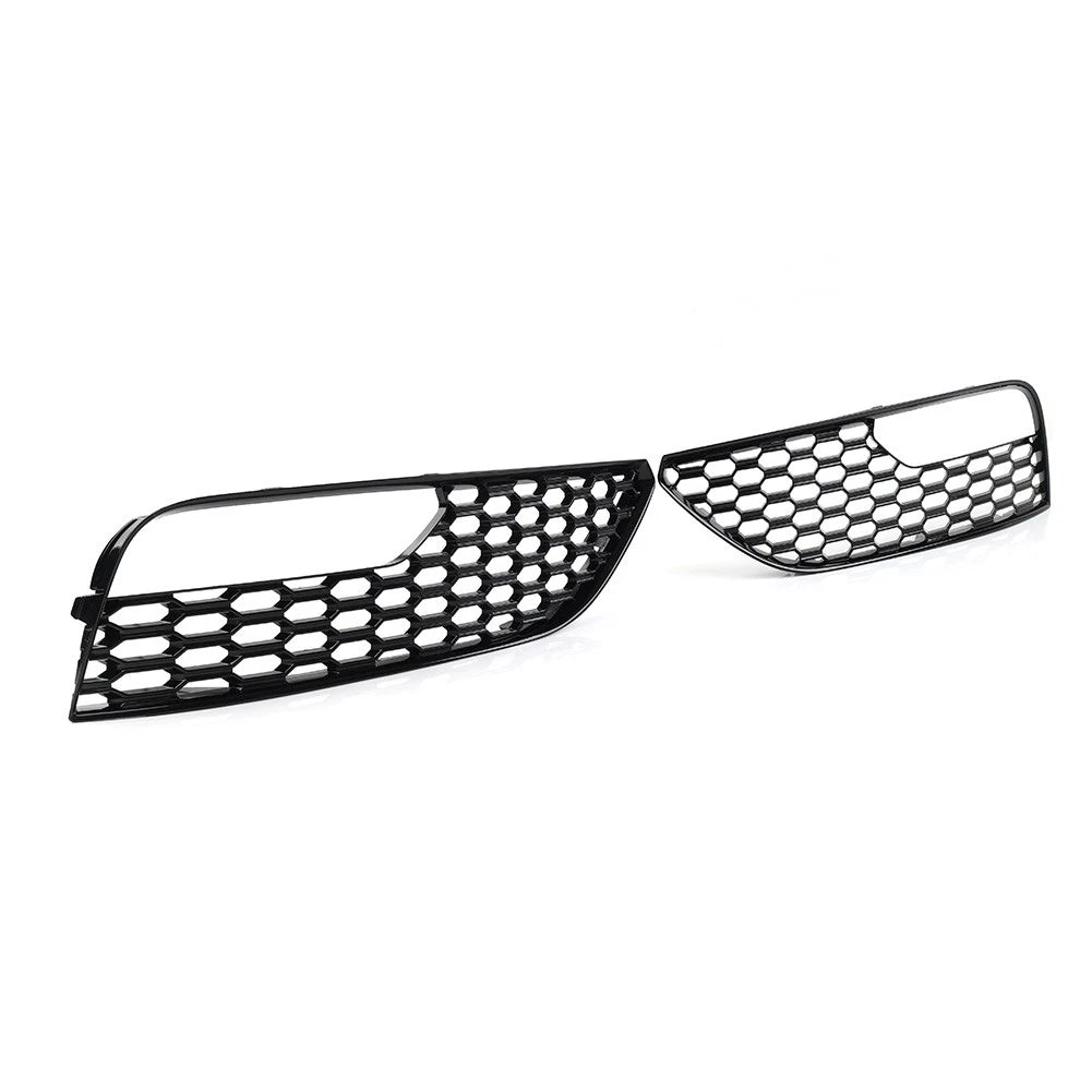Front Bumper Grille Fog Light Lamp Cover for Audi A4 B9 Sline S4 (2018–2020)