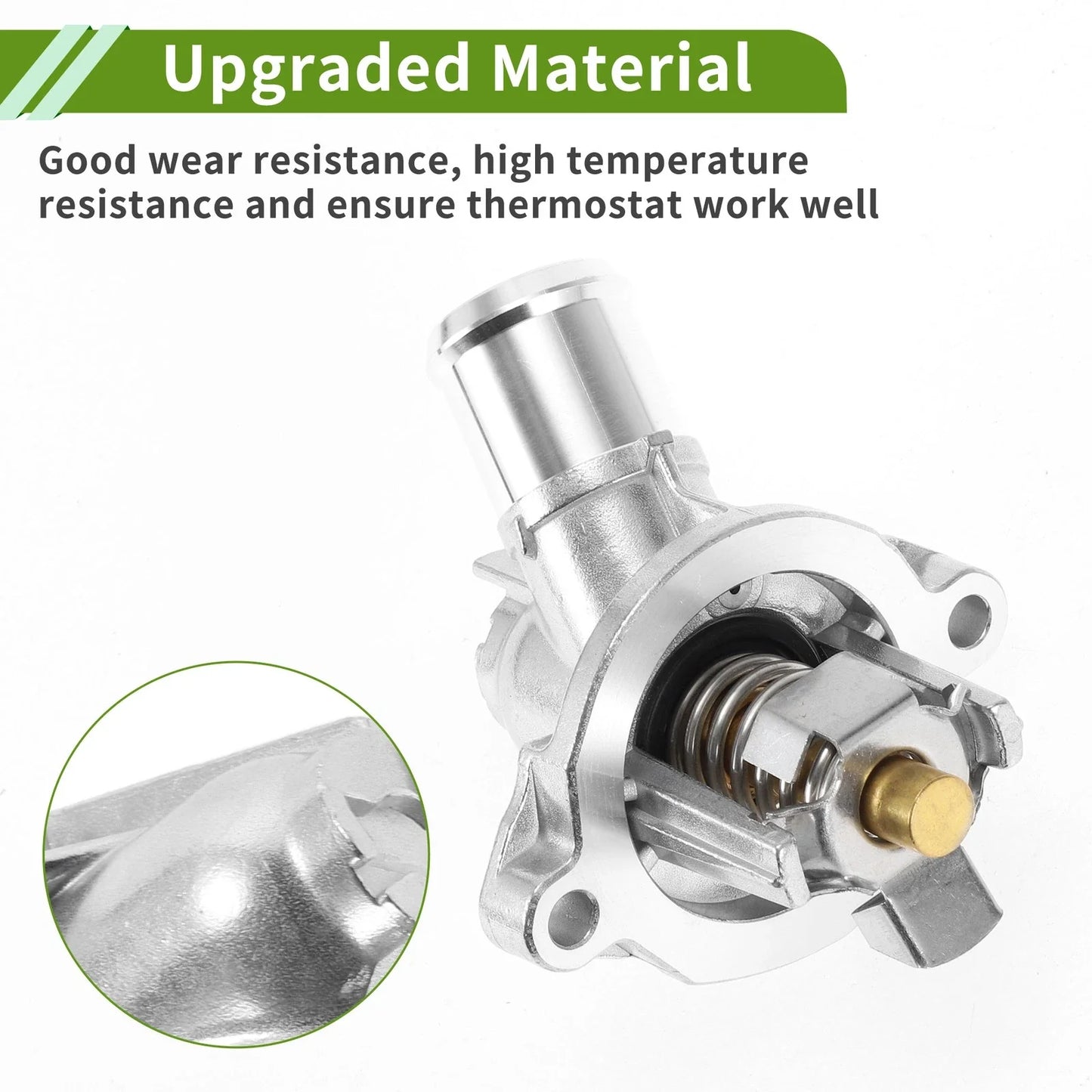 Engine Coolant Thermostat Housing for Chevrolet Malibu L4 1.5L (2016-2019)