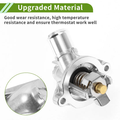 Engine Coolant Thermostat Housing for Chevrolet Malibu L4 1.5L (2016-2019)