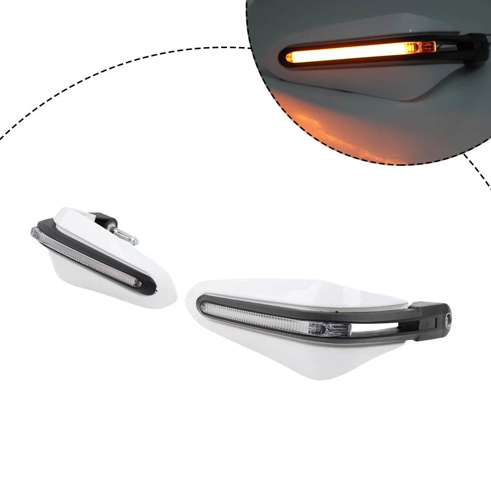 Universal 7/8" Motorcycle Handguard with LED Light for Dirt Bike ATV