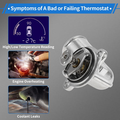 Engine Coolant Thermostat Housing Assembly for Ram 1500 (2014–2023) No.68253514AA