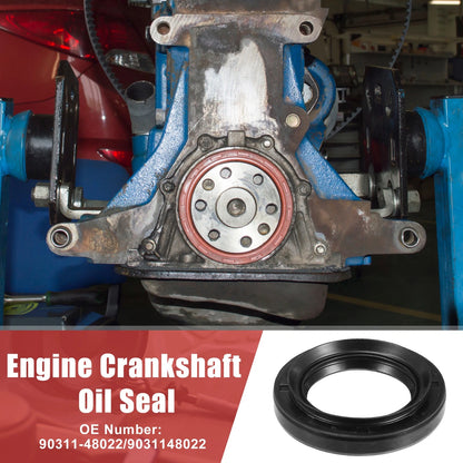 2X Engine Crankshaft Oil Seal for Toyota Land Cruiser (1981–1990) No. 9031148022
