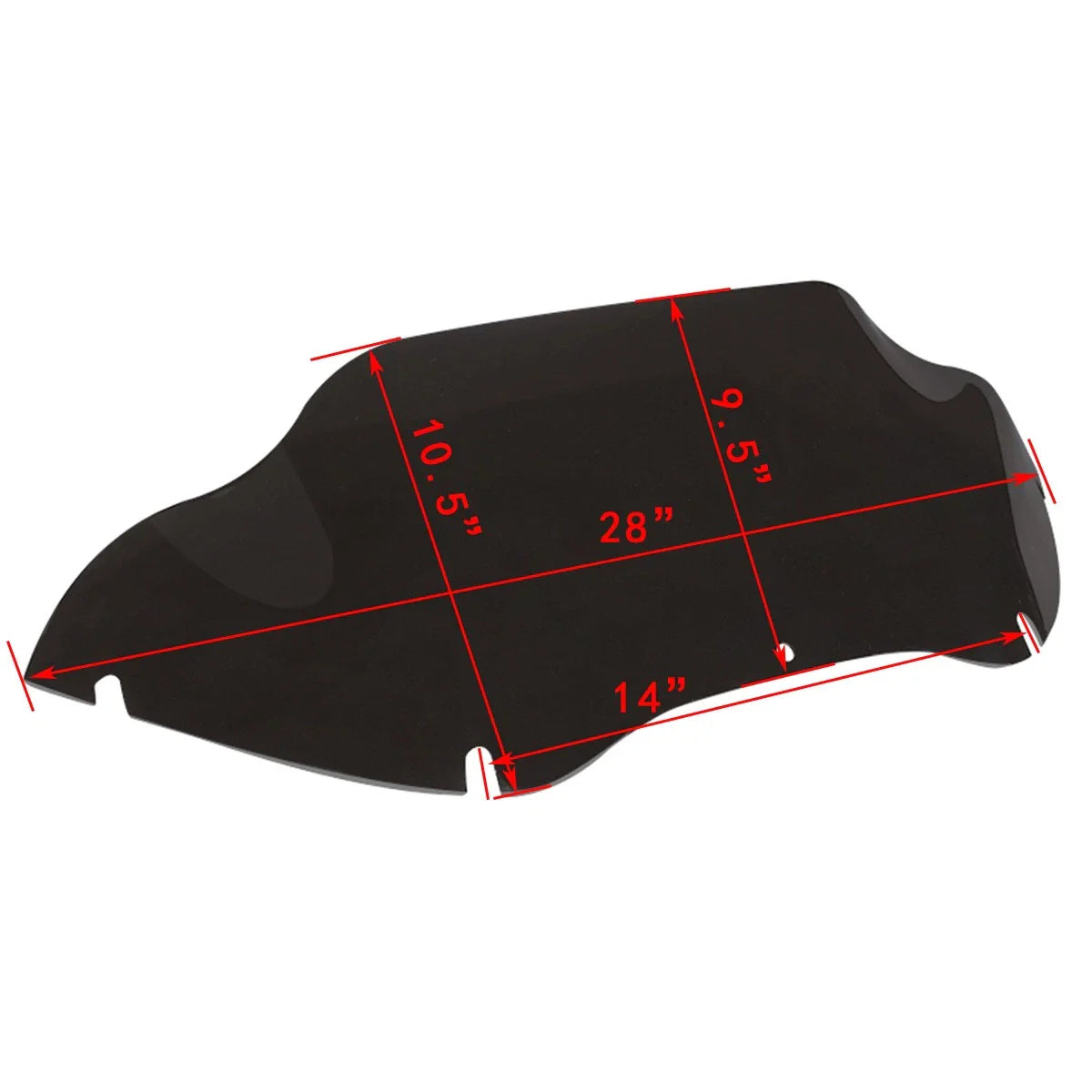 9.5'' Windshield Trims for Harley Road Glide (1998-2013)