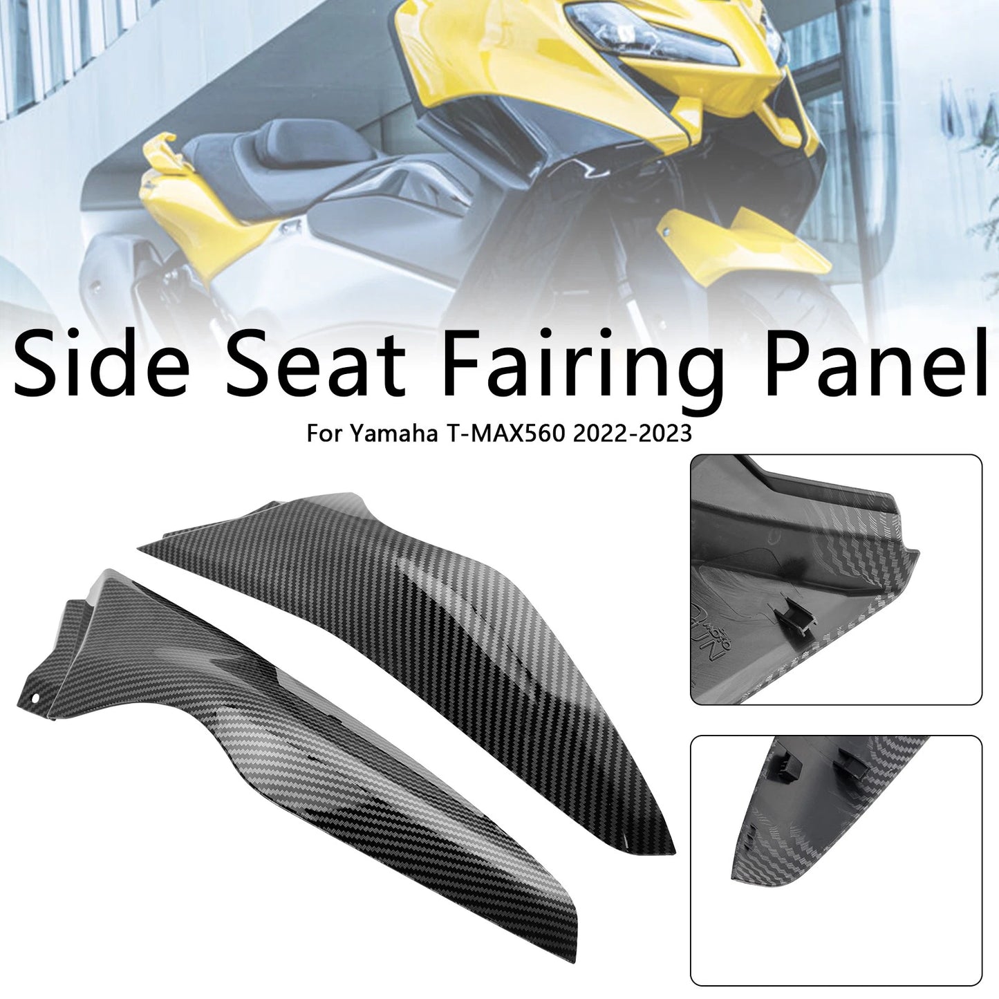 Rear Side Seat Fairing Panel for Yamaha T-MAX 560 (2022–2023)