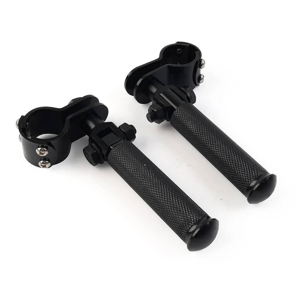 1 Pair CNC Folding Foot Pegs for Universal Motorcycle