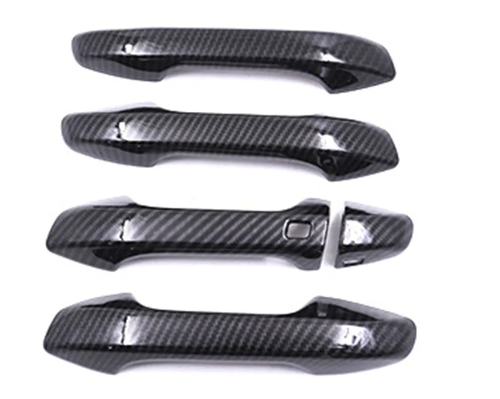 External Door Handle Cover Carbon Fiber Style for Kia Forte Cerato K3 (2019–2021)
