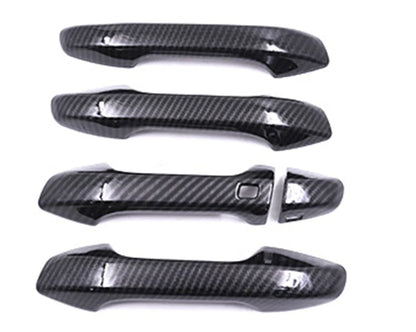 External Door Handle Cover Carbon Fiber Style for Kia Forte Cerato K3 (2019–2021)