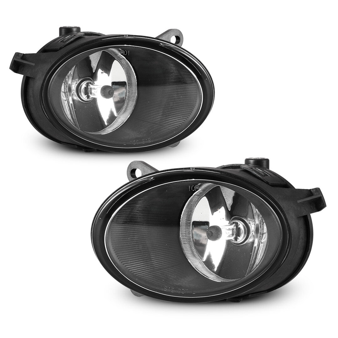 2X Fog Lights for Audi A6 Quattro (2005–2008) Clear Bumper Driving Lamps