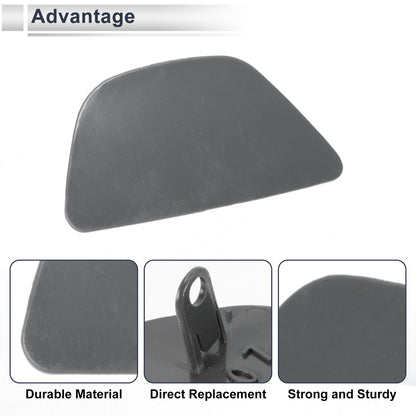 Bumper Headlight Washer Nozzle Cover Cap for BMW 535i (Unpainted)