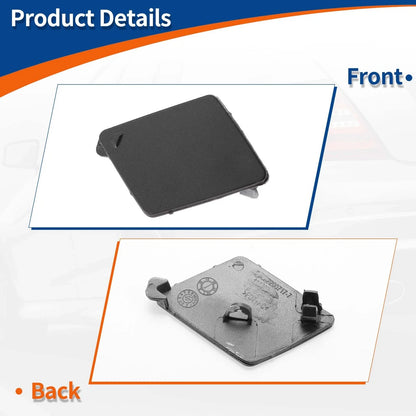 Tow Hook Cover Front Right Side for BMW Sophisto Grey