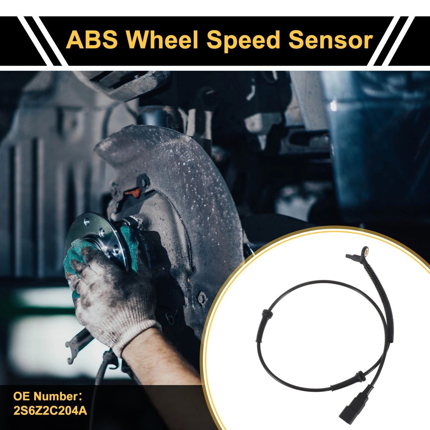 ABS Wheel Speed Sensor No. 2S6Z2C204A for Ford Fiesta (2003–2008)