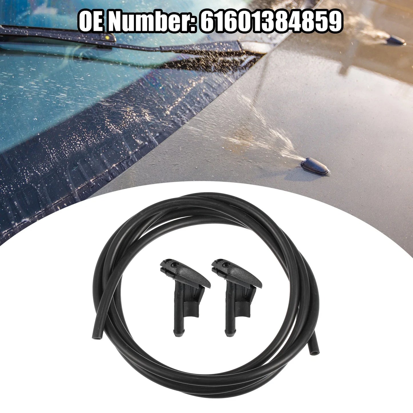 1 x Windshield Washer Nozzle for BMW 318i (1992-1998)