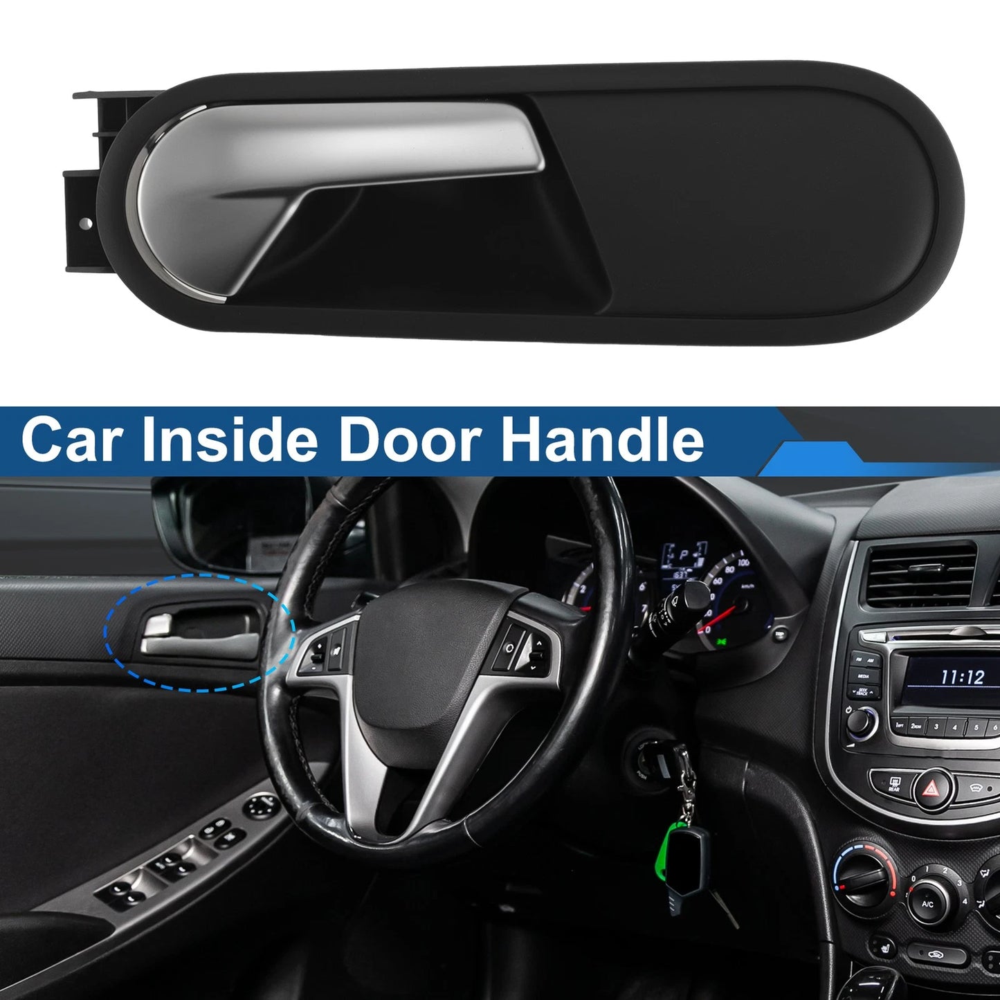 Front Right Interior Door Handle for VW Beetle (2012–2014) No. 5C5837114