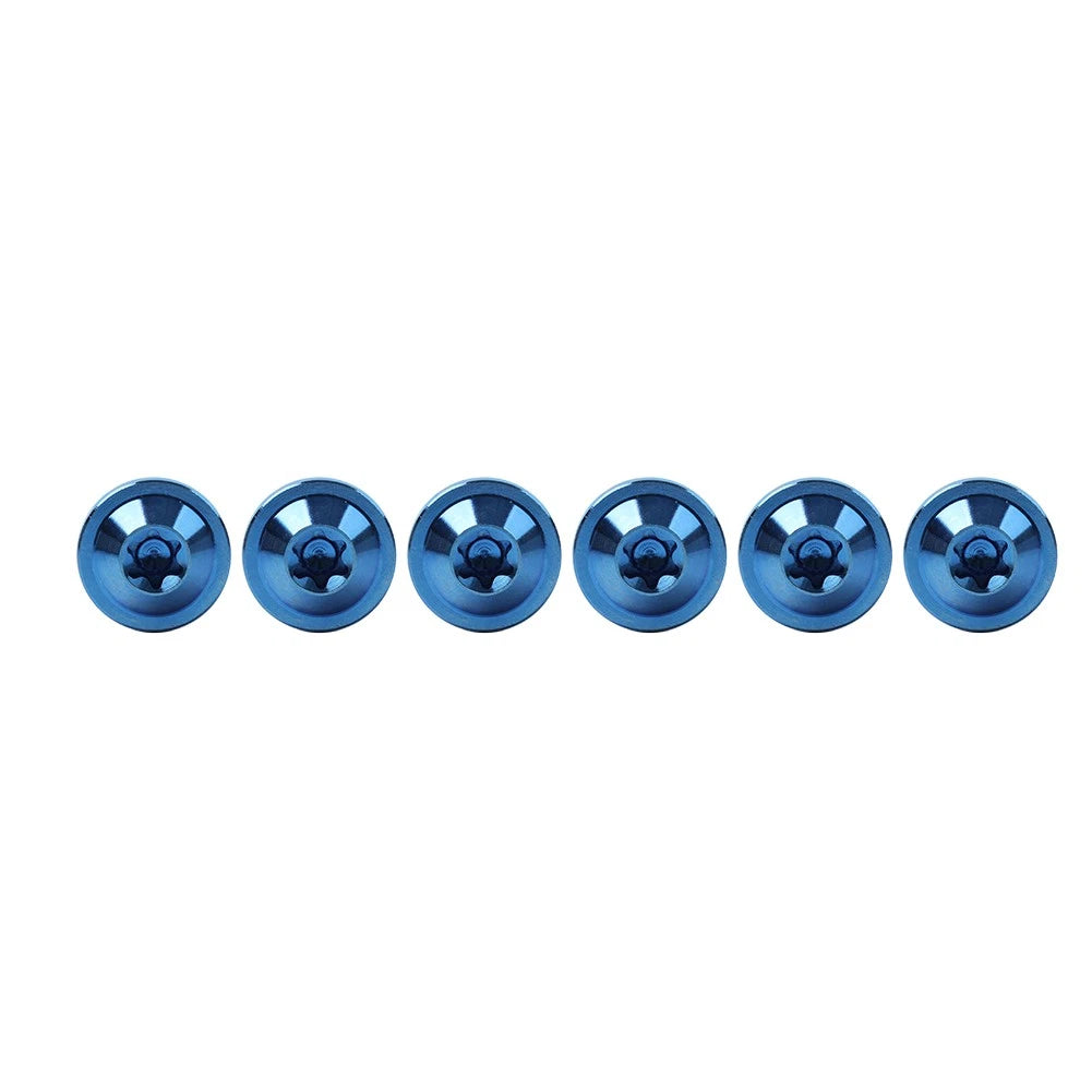 6x M5 Truss Torx Bolts Screws M5x10mm for Universal Bike Motorcycle